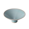 Dou Li Cup |  Fully Handmade Ru Porcelain Gongfu Teacup | Antique Sky Blue Glaze
