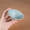 Dou Li Cup |  Fully Handmade Ru Porcelain Gongfu Teacup | Antique Sky Blue Glaze
