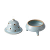 Hu Lu Incense Burner | Handmade Ru Porcelain | Sky Blue Glaze