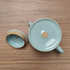 Jing Lan Teapot | Fully Handmade Ru Porcelain Gongfu Teapot | Sky Blue Glaze