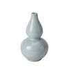 Hu Lu Vase | Handmade Ru Porcelain | Sky Blue Glaze