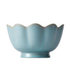 Lian Hua Warming Bowl | Fully Handmade Ru Porcelain | Antique Sky Blue Glaze