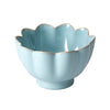 Lian Hua Warming Bowl | Handmade Ru Porcelain | Sky Blue Glaze
