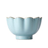 Lian Hua Warming Bowl | Handmade Ru Porcelain | Sky Blue Glaze