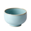 Luo Han Cup | Fully Handmade Ru Porcelain Gongfu Teacup | Sky Blue Glaze