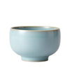 Luo Han Cup | Fully Handmade Ru Porcelain Gongfu Teacup | Sky Blue Glaze