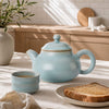 Rong Tian Teapot | Fully Handmade Ru Porcelain Gongfu Teapot | Antique Sky Blue Glaze