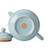 Rong Tian Teapot | Fully Handmade Ru Porcelain Gongfu Teapot | Sky Blue Glaze