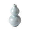 Hu Lu Vase | Handmade Ru Porcelain | Sky Blue Glaze