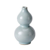 Hu Lu Vase | Handmade Ru Porcelain | Sky Blue Glaze