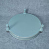 Three-Footed Brush Washer | Fully Handmade Ru Porcelain | Antique Sky Blue Glaze