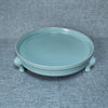 Three-Footed Brush Washer | Fully Handmade Ru Porcelain | Antique Sky Blue Glaze