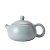 Xi Shi Teapot | Fully Handmade Ru Porcelain Gongfu Teapot | Sky Blue Glaze