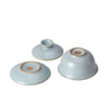 Yuan Bao Gaiwan | Handmade Ru Porcelain | Sky Blue Glaze